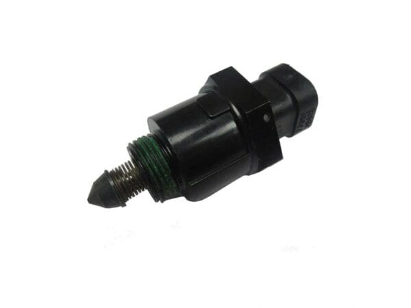 A black and green picture of an oil pressure switch.